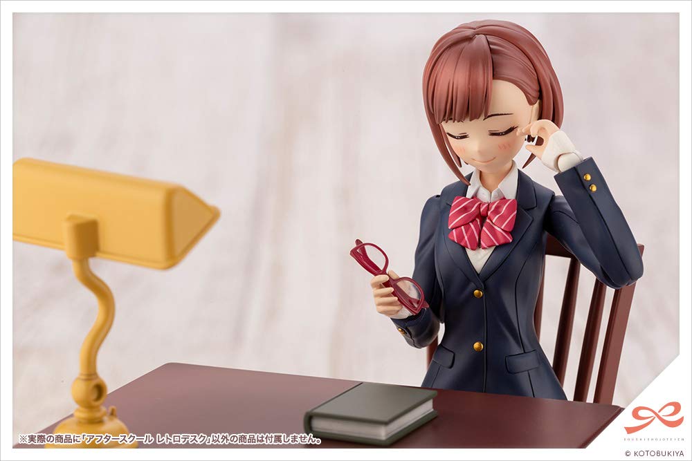 Kotobukiya Sosai Garden After School Ретро-стол Общая длина 87 мм Масштаб Пластиковая модель MV002 для девочек Приблизительно. 1/10
