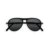 Izipij Aviator Teardrop Model I Sunglasses, (Black/Gray)