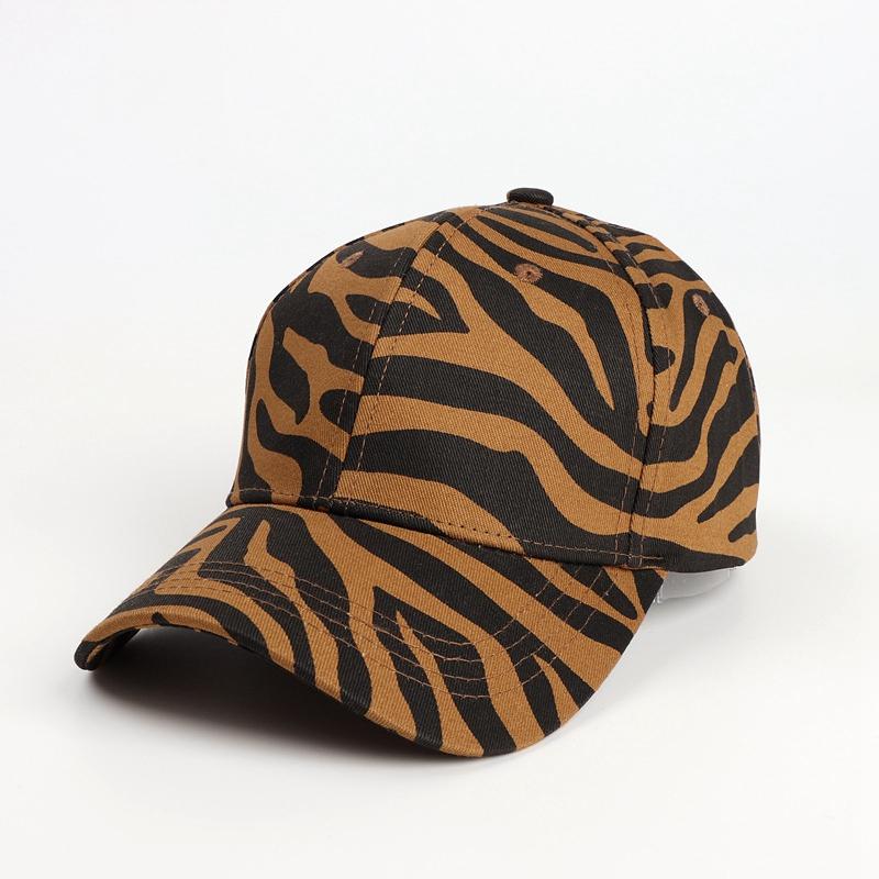 Cow Pattern Leopard Adjustable Zebra Pattern Baseball Cap Hip Hop Shading Printing Unisex Spring Summer Dad Hat
