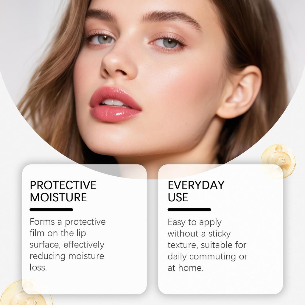 VIARELINE Lip Care Serum Moisturizing Lock in Hydration Full Lips Brighten Smooth Nourish Lip Treatment Fade Lip Lines