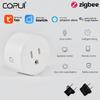 Corui Tuya Us Zigbee 15a Smart Sokcet Oulet Plug Adapter Smart Life App Wireless Remote Control Aleax Google Home Timer Function