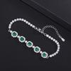Dopamine Bracelet Simulation Paraiba Simple Green Gold White Multi-color Colorful Treasure New Women