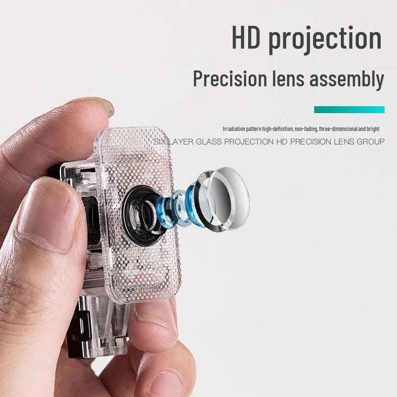 Приветственная подсветка NIO для EC6/ES6/ES8 - Атмосферная лазерная проекция на дверь автомобиля и подсветка земли для украшения