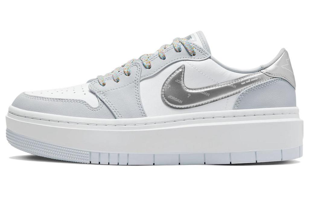 Jordan 1 Женские кроссовки Elevate Low Se с отрывным серебристым элементом DX6069-101