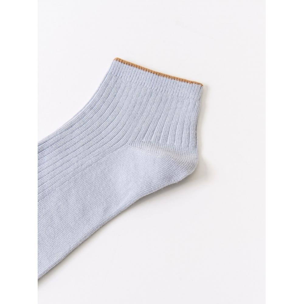 Носки женские DaiSo S Border Hem, синие