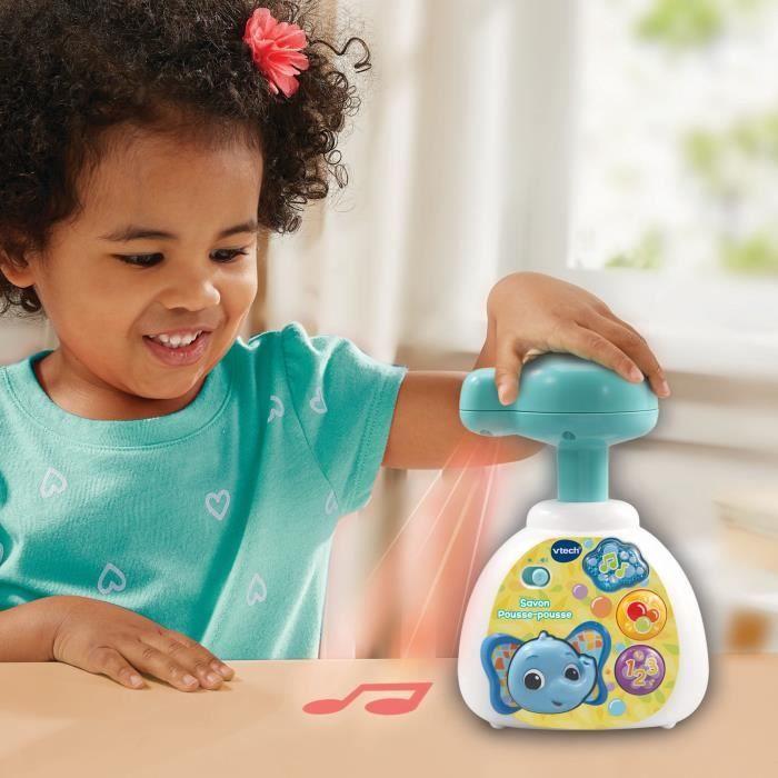 Jeu De Bain - VTECH BABY - P'tit Savon Lumi Pousse-Pousse - Bulles Lumineuses - Musique - Chiffres Et Couleurs