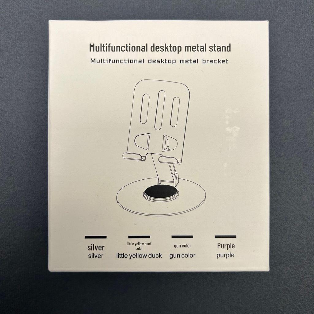 Beimo Полностью металлический настольный держатель для телефона и планшета с вращением на 360° для iPad