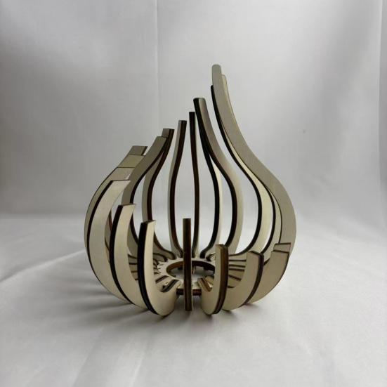 Деревянный подсвечник Современный минималистичный стиль Подсвечник Подставка для чайной свечи Ручная работа Подставка для столбовой свечи