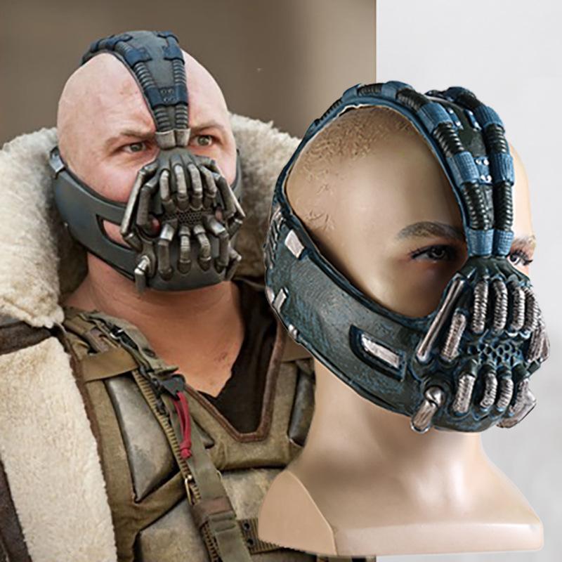 Bane Latex Mask Halloween Party Cosplay Helmet