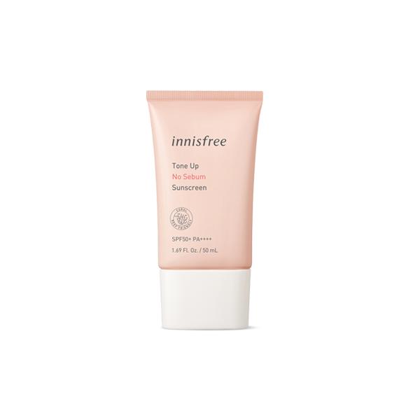 Innisfree Солнцезащитный крем Tone Up No Sebum SPF50+ PA++++ 60мл