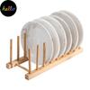 Bamboo Wooden Dish Rack Plates Holder Kitchen Storage Cabinet Organizer For Dish / Plate Pot Lid / Cutting Board