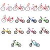 14 Styles Dollhouse Mixed Style Plastic Bike Doll Bicycle Doll Accessories Outdoor Sports Toy