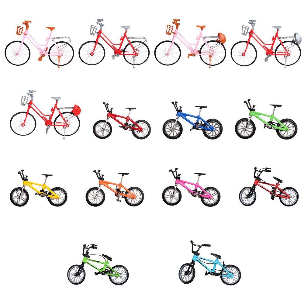 14 Styles Dollhouse Mixed Style Plastic Bike Doll Bicycle Doll Accessories Outdoor Sports Toy