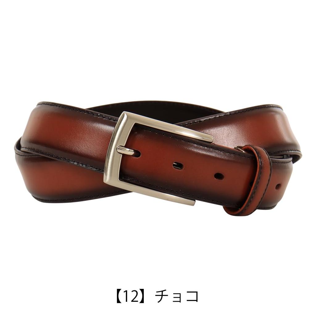 Ремень из натуральной кожи Pin Type Коричневый [Macintosh Philosophy] Мужской MAPB-00511 [14]