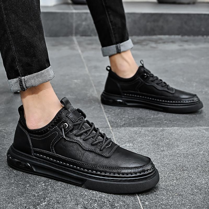 Модные новые повседневные туфли из кожи ручной работы для мужчин, дизайнерская обувь для активного отдыха, кроссовки для ходьбы, высококачественная спортивная обувь Zapatos Hombre