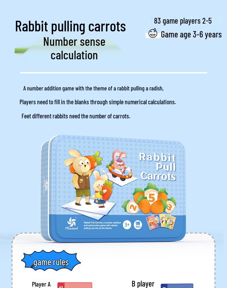 Игра в карты для детей «Вертушка»: Игрушка для развития чувства числа и тренировки памяти