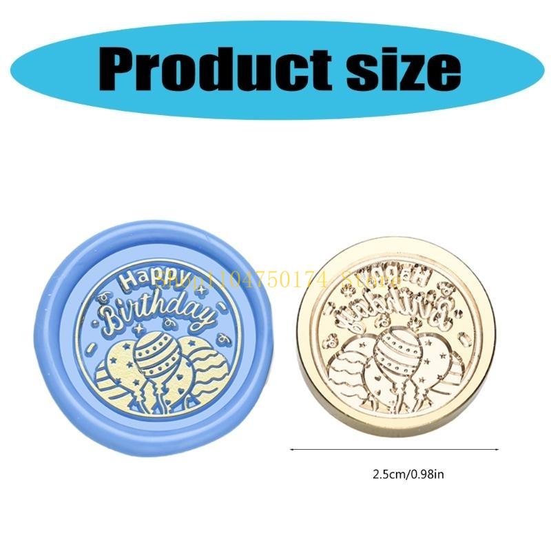 Seal Stamp Head Replacement Antique Embossed Sealing Stamp Head for Envelope top sale