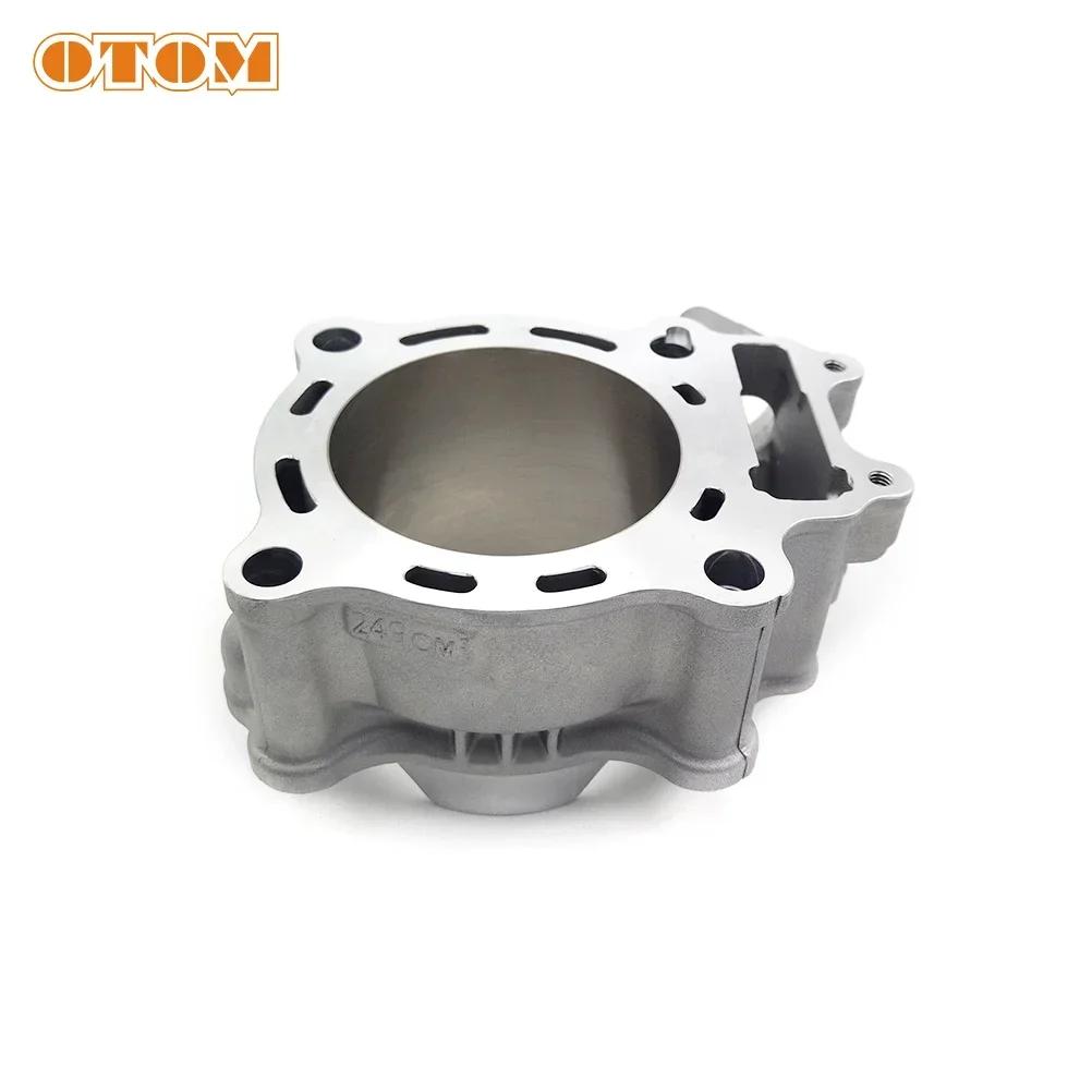 For HONDA 78mm Bore Air Cylinder Block Aluminum Engine Cylinder CRF250R 04-09 CRF250X 04-17 Motorcycle Engine Off-road Bikes