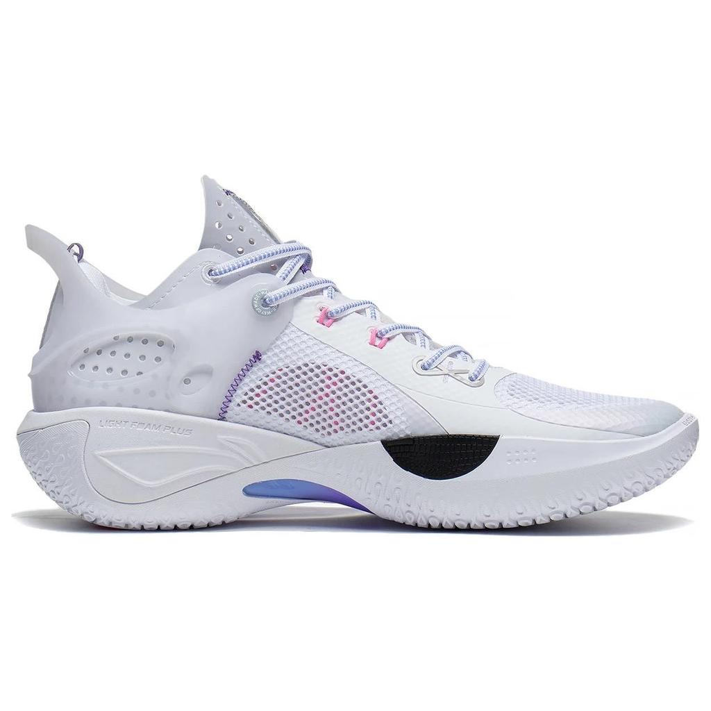 Li-Ning Wade Fission 8 Wing Vein Мужские кроссовки Белый Синий Фиолетовый ABPT029-11