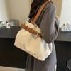 Versatile Single Shoulder Bag for Women  Large Capacity Tote Bag  Casual Work Bag  Autumn and Winter