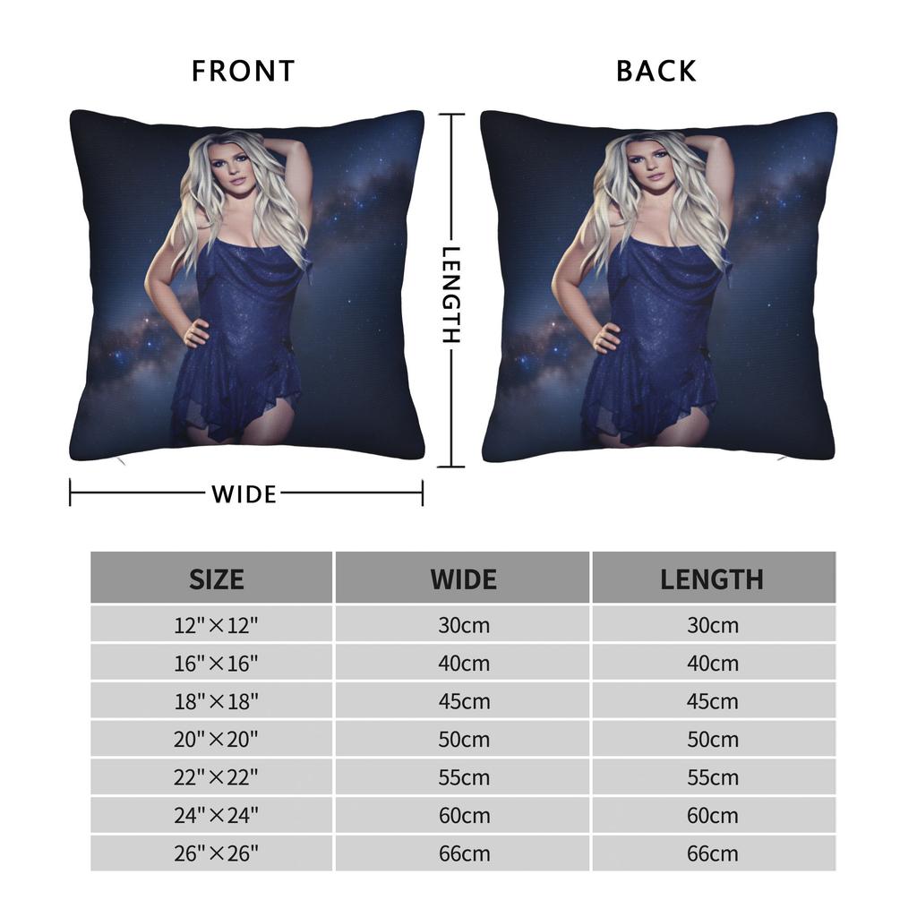 Pillow Case Star D-De Britneys-Spears Singer Square Pillow Cover For Living Room Chair Funny Pillowcases