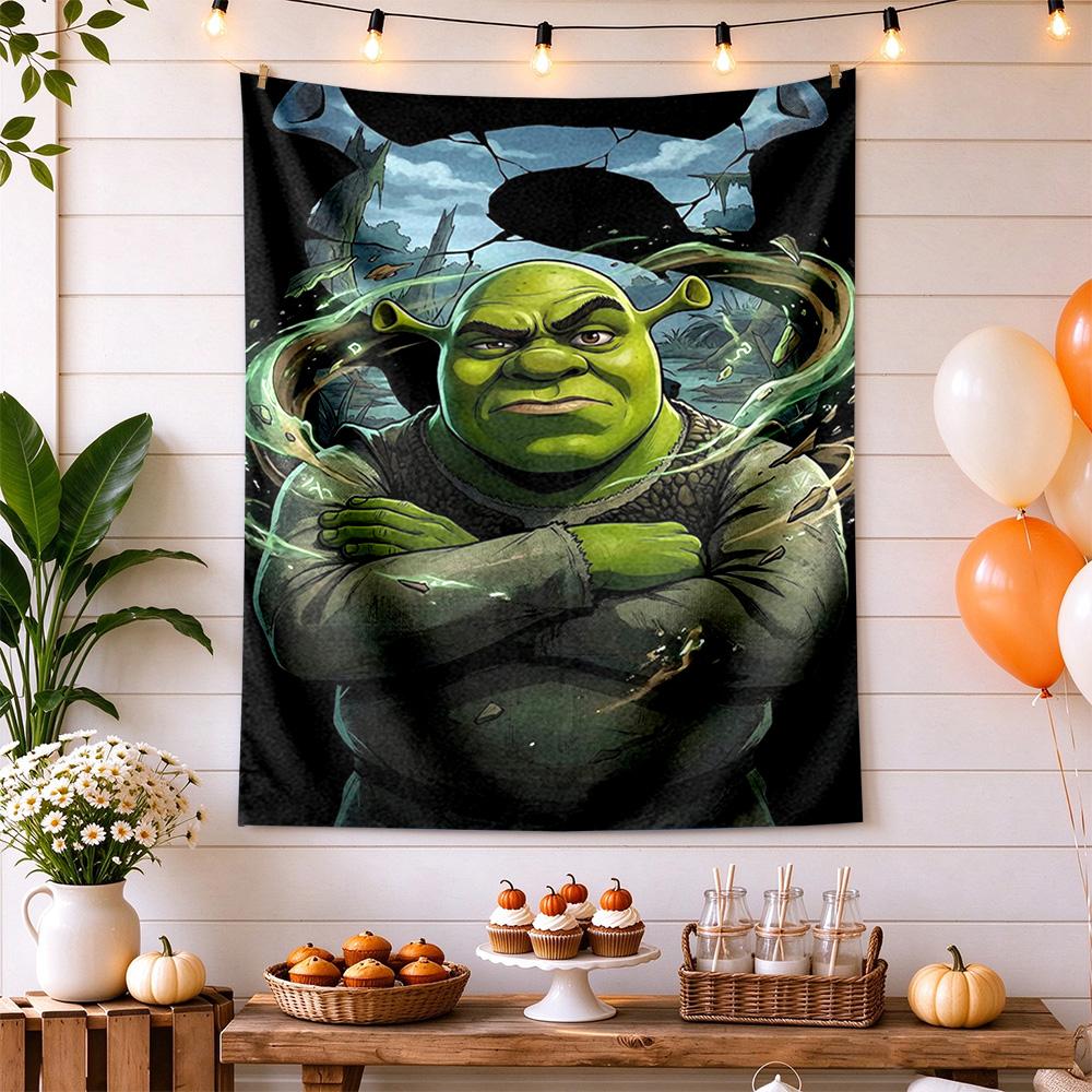 Shrek Handwoven Tapestry Handmade Look Ideal For Studio Wall Reading Corner Dorm Wall Versatile Decor Boho Decor Gift For Friends Family