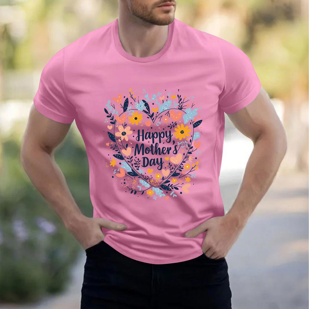 Men's Stand Collar Short Sleeve Shirt Loose Leisure Holiday Shirt Man