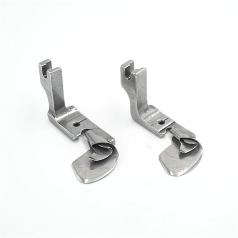 5 шт. Стальные металлические подрубочные лапки для пресса, Подрубочная лапка для тонкой/толстой ткани, Одежда, Шторы, Постельное белье