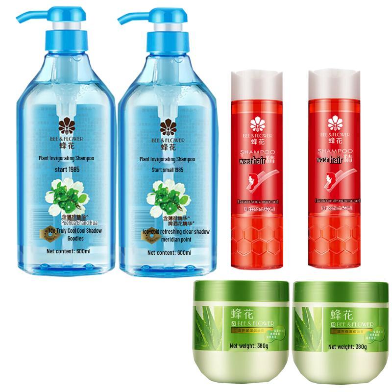 BEE&FLOWER Plant Invigorating Hair Care 6-Piece Set