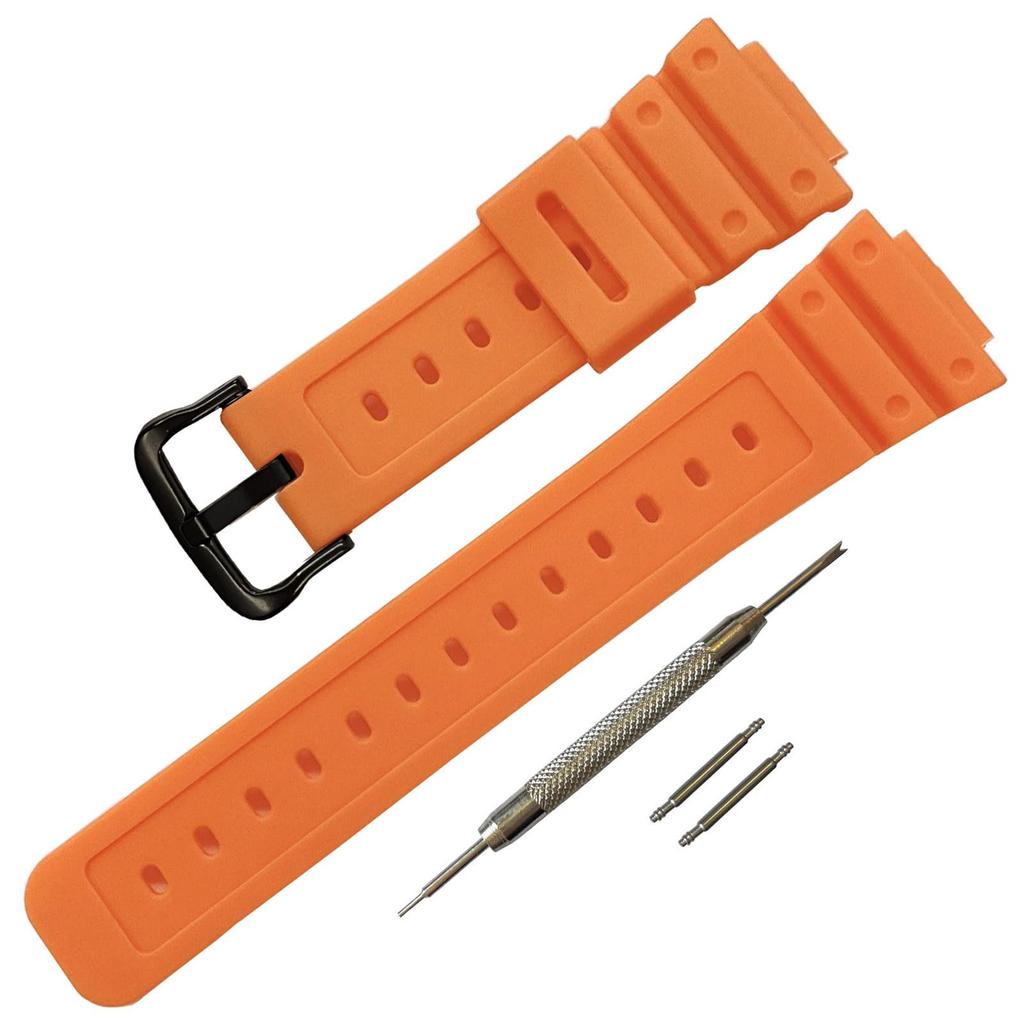 Ремешок для Casio сменный ремешок силиконовый ремешок сменный спортивный противоударный потостойкий G-SHOCK DW-5600 / GW-6900 / GA-2100 / GW-M5610 /