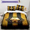 Powerful Symbol Design Printed Pattern Duvet Cover Set – includes 1 duvet cover and 2 matching pillowcases Bedroom decor Christmas gifts