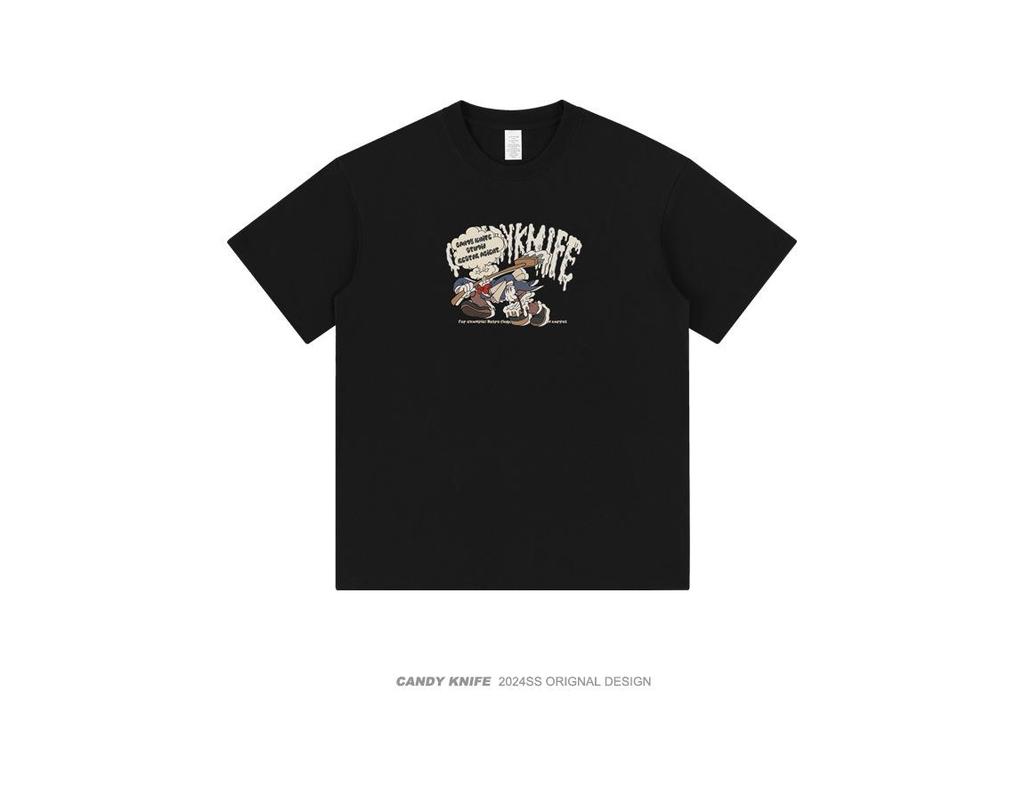 2024 Trendy American Cartoon Retro Unisex Streetwear T-shirt