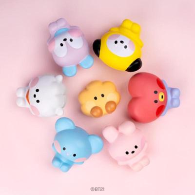 BT21 Мягкая мини-фигурка Minini Squishy, ​​7 дизайнов (8 вариантов)