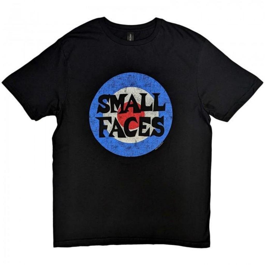 Унисекс футболка для взрослых Small Faces с принтом Mod Target из хлопка