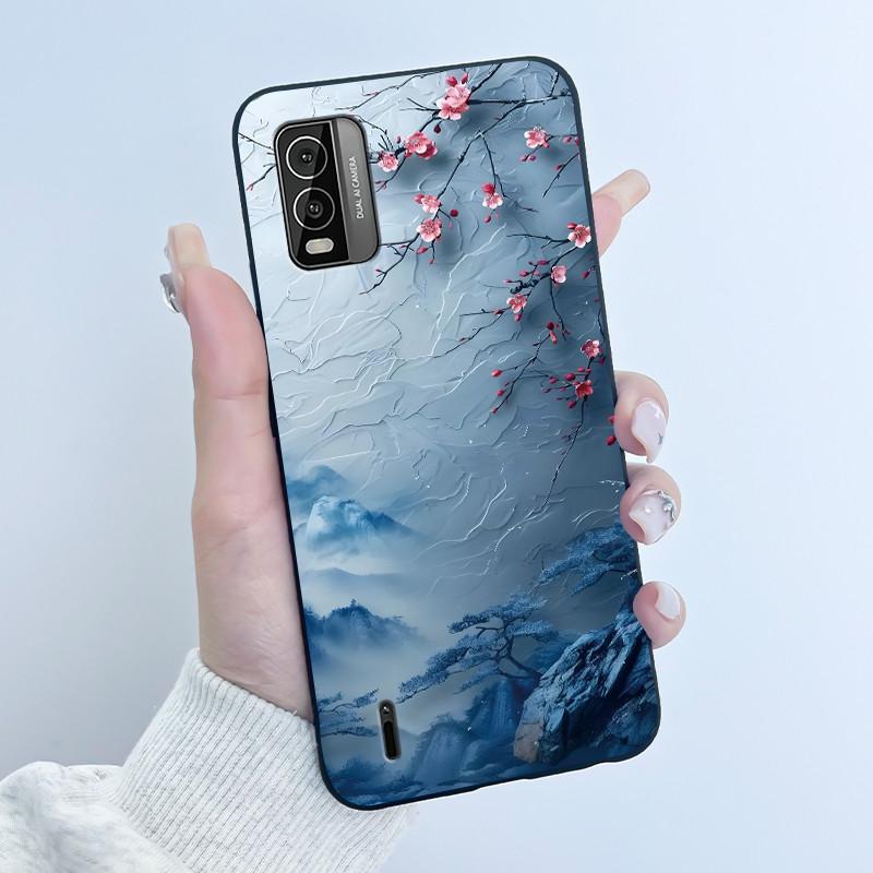 Милый Чехол Для Nokia C210 / Nokia C300 4G Fundas Печатный Корпус Защитная Крышка Мягкий Силикон Мультяшный Корпус Телефона Coque Capa