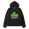 Plants vs zombies Осенняя аниме толстовка Флисовая толстовка спортивные толстовки Мультяшная куртка мальчик пуловер y2k sudadera детская одежда девочка