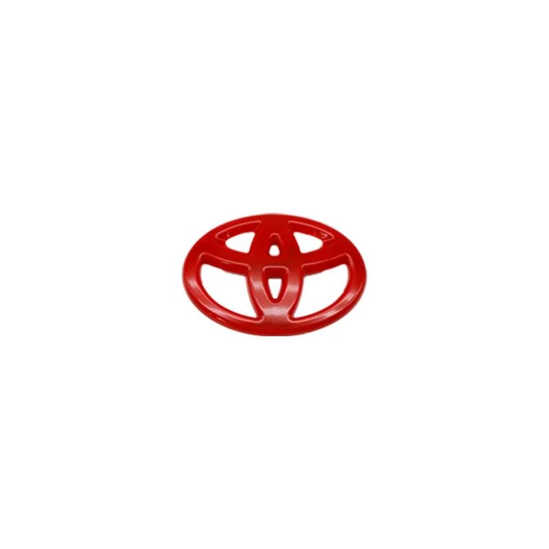 2026 New For Toyota Car Steering Wheel Decorative Stickers  Steering Wheel Logo Car Logo Sticker Label For Toyota Gazoo R Coroll