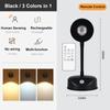 LED Motion Sensor Night Light Wireless USB Rechargeable with Remote Magnetic Wall Mount Indoor Lighting for Bedroom Hallway
