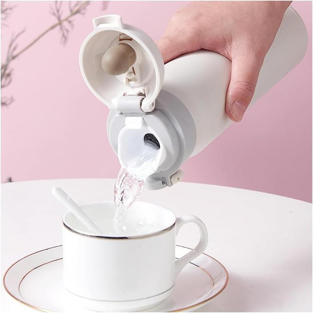 Snoopy Thermos Vacuum Insulated Stainless Steel Water Keeps Drinks Hot or Large Direct Easy To 500ml Cup, Bottle, Cold, Cute, Capacity, Portable,