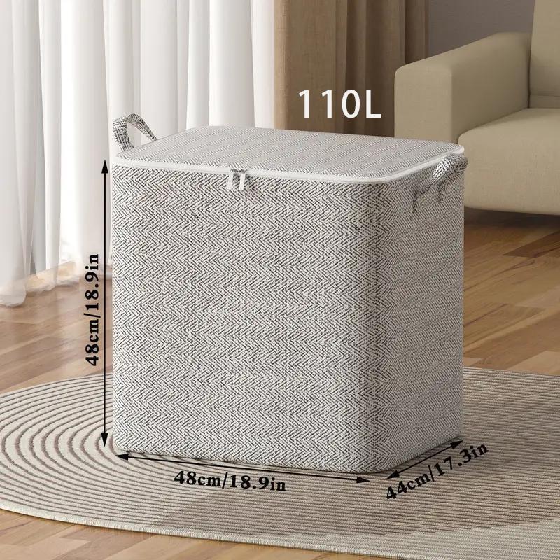 Складной ящик для хранения одежды, одеяла, сумка для хранения, сумка для хранения большой емкости с ручкой, шкаф для одежды, шкаф для одежды, ящик-органайзер, игрушки,