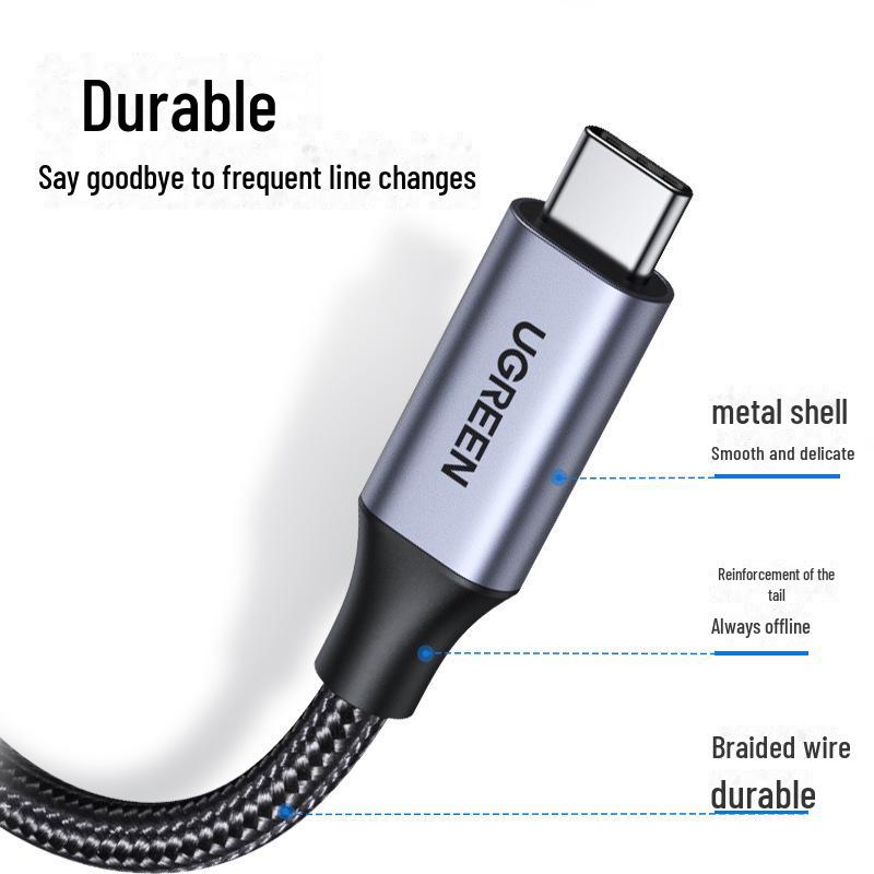 UGREEN USB-C 3.2 Gen 2 Extension Cable (10Gbps, Male To Female)