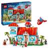 LEGO® Disney Пляжный домик Лило и Стича, набор для строительства для детей и фанатов 43268