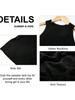 Women's Halter Tank Top Sleeveless Racerback Loose Knit Cami Sweater Vest