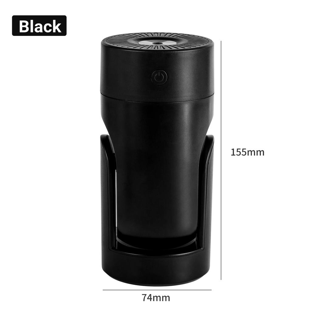 Увлажнитель воздуха с качающейся головой, очистка автомобиля, 220 мл, создатель тумана для прохладной воды, красочные ночные огни, USB, домашний бесшумный парогенератор