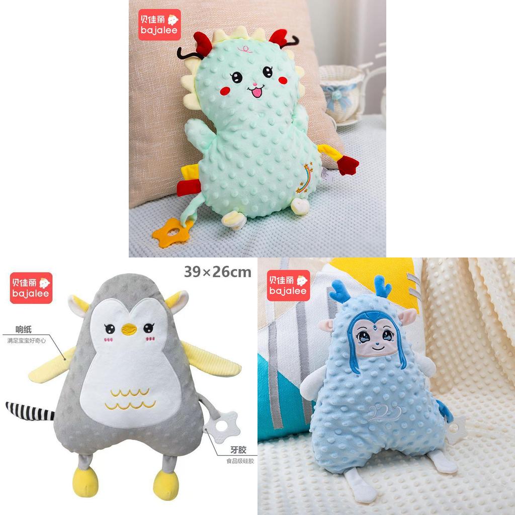 Soft Cotton Baby Sleep Doll With Cute Animal Design For Newborn Bedtime