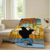 Cartoon J Johnny B Bravo Blanket For Sofa Office Bed Plane Travel Sleep Read Relax Camping Soft And Warm
