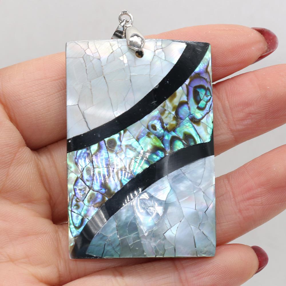 Сращивание кулон натуральный ракушка нерегулярный кулон для изготовления ювелирных изделий своими руками ожерелье браслет аксессуар