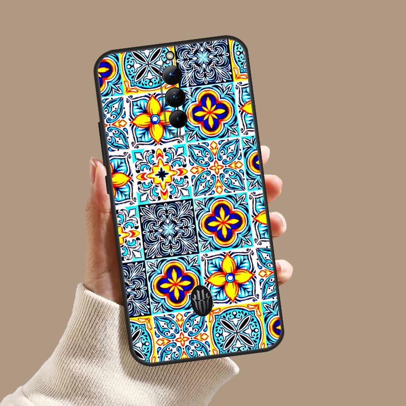 Чехол с узором марокской мозаики для ZTE Nubia Red Magic 11 9S 8S 8 9 10 10S Pro Plus 6 7 6S 7S Pro 5G 6R 10 Air