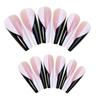 Temperament Whitening Wear Nail Art Finished Product Disassembled Long Markless Fake Nail Patches Can Be Taken with Nails