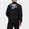 Adidas Куртка-бомбер Real Madrid CNY, мужская верхняя одежда, черная GU6958
